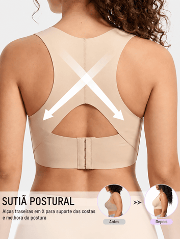 Sutiã Corretor Postural em Gel Sem Aros