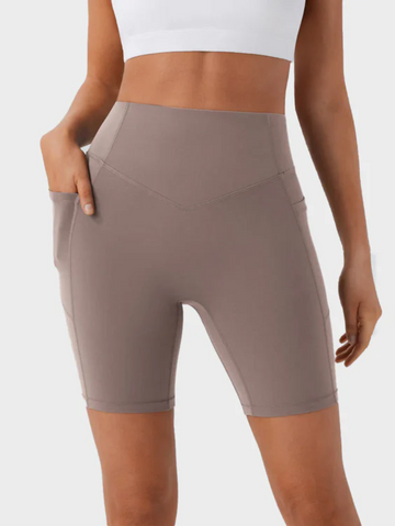 Legging Shorts Fit Pocket