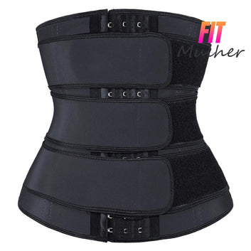Women Waist Trimmer Tripple Belts Trainer Shaperwear Tummy Control Slimming Fat Burning For