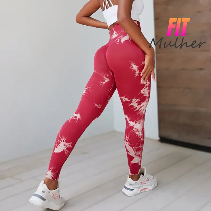 Legging Marmorizada Empina Bumbum